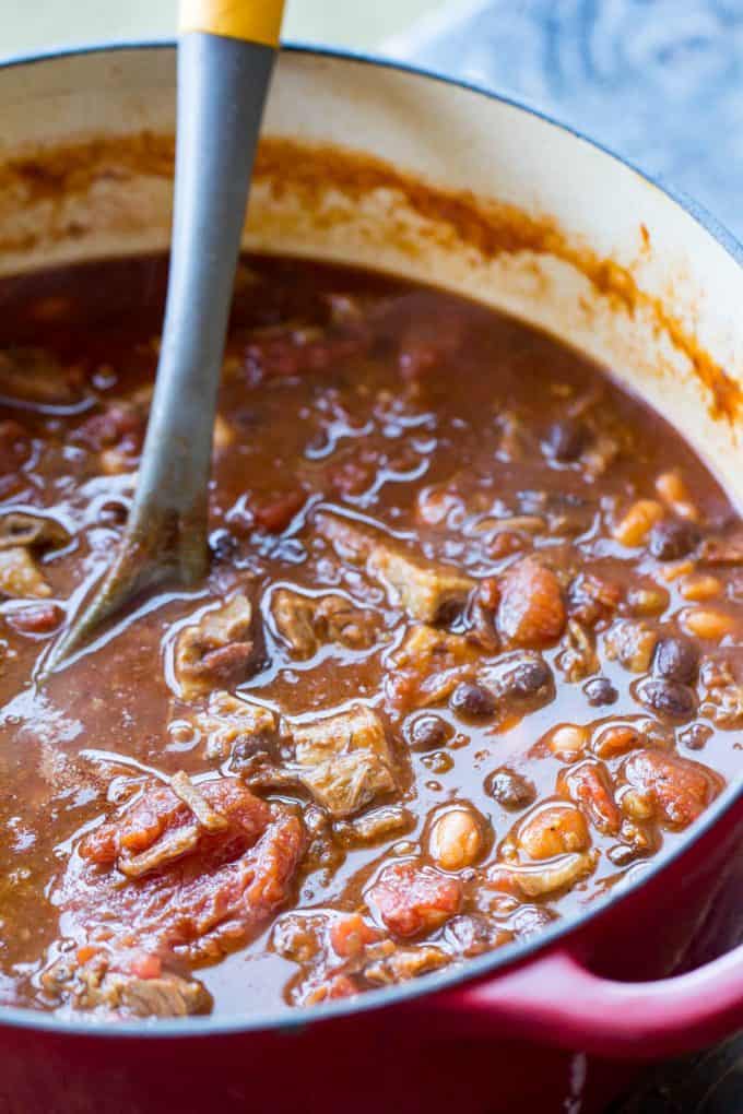 Traeger Brisket Chili - Easy Leftover Brisket Recipe