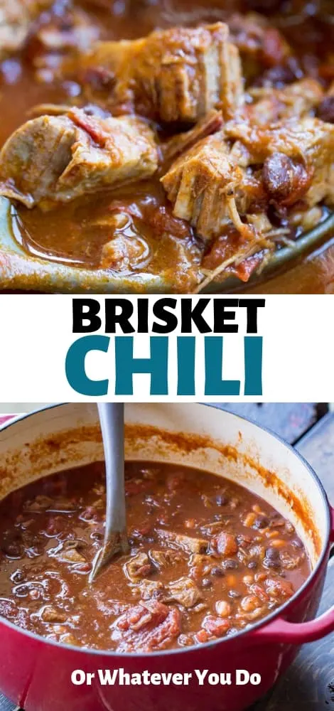 Traeger Brisket Chili