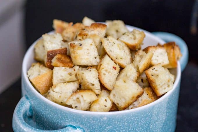 Traeger Grilled Croutons