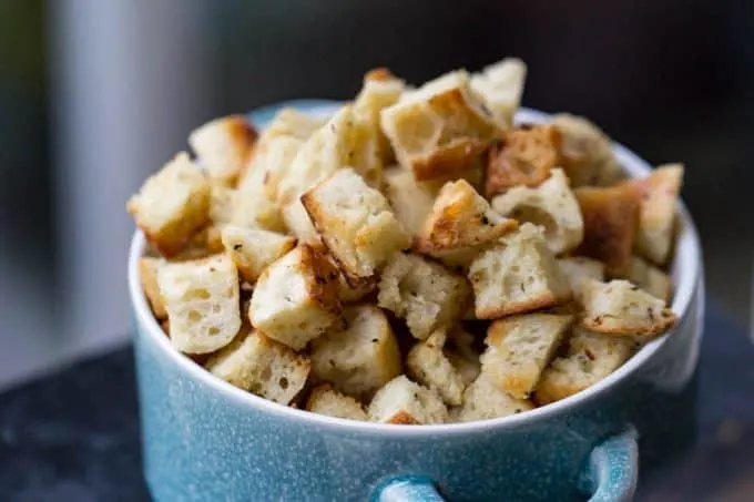 Traeger Grilled Croutons