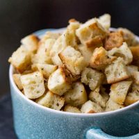 Traeger Grilled Croutons