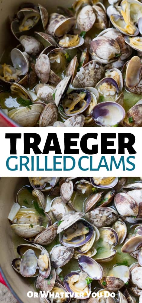 Traeger Grilled Clams