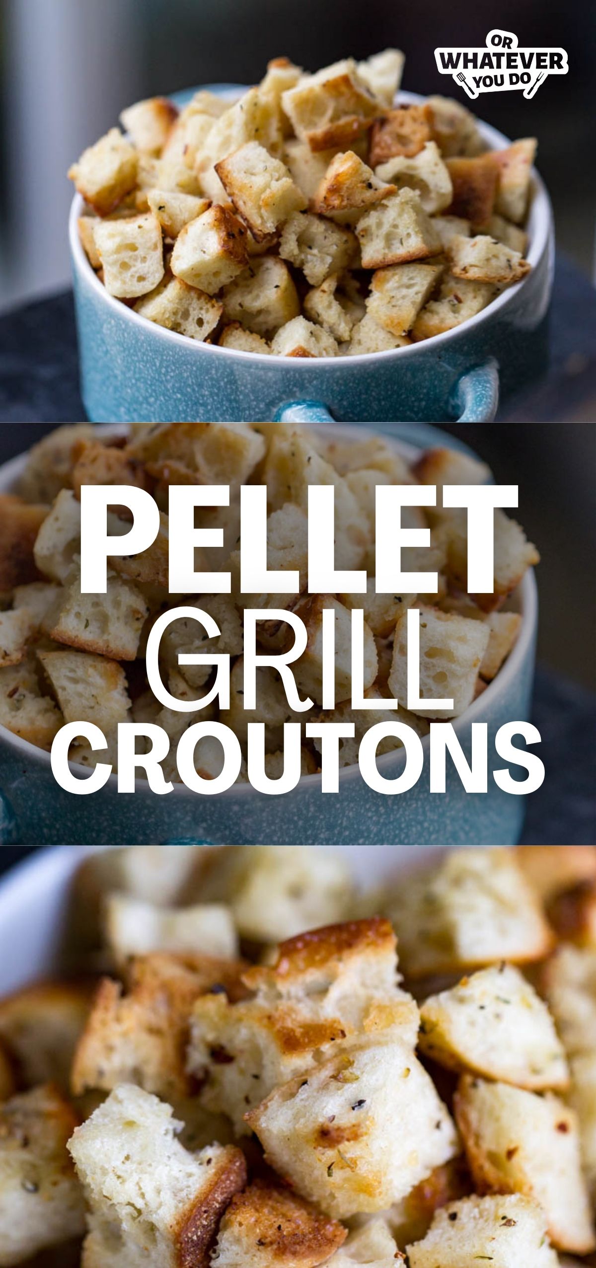 Traeger Grilled Croutons