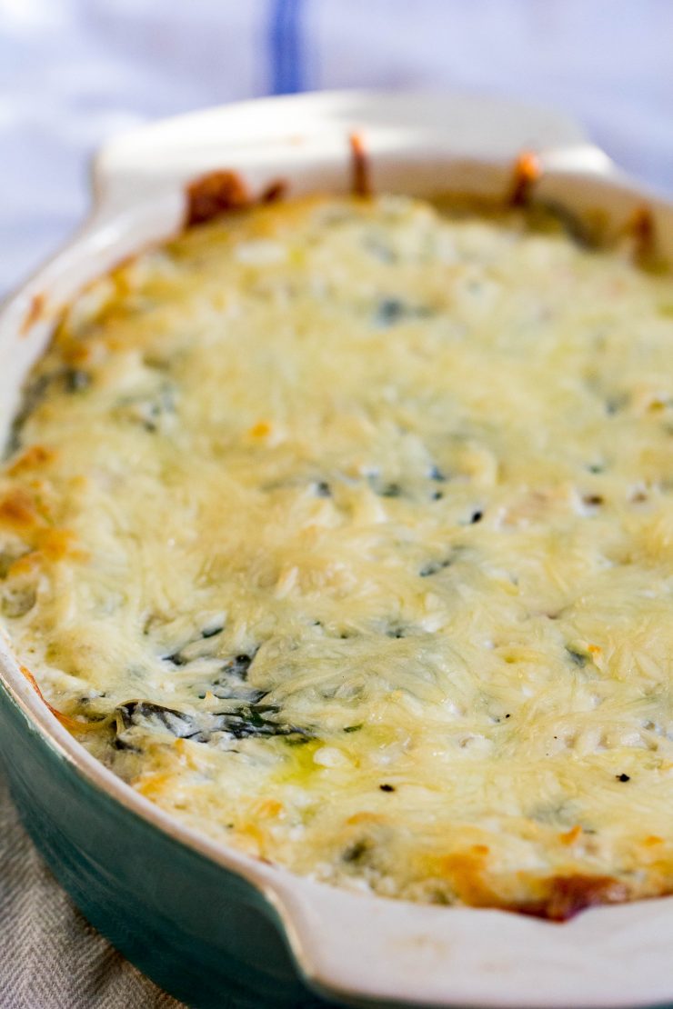 Traeger Spinach Artichoke Dip