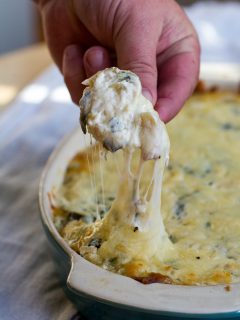 Traeger Spinach Artichoke Dip