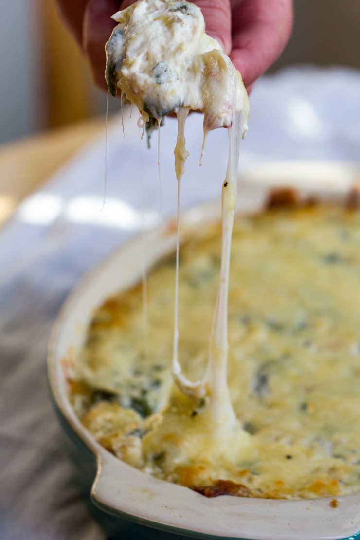 Traeger Spinach Artichoke Dip