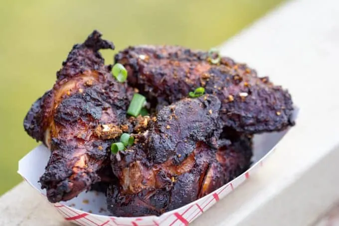 Traeger Asian Spicy Miso Wings