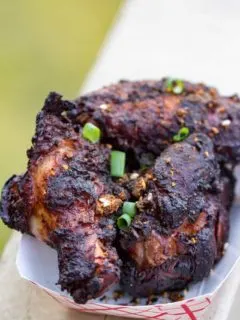 Traeger Asian Spicy Miso Wings