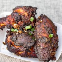 Traeger Asian Miso Chicken Wings