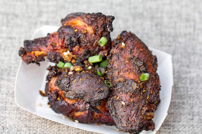 Traeger Asian Spicy Miso Wings