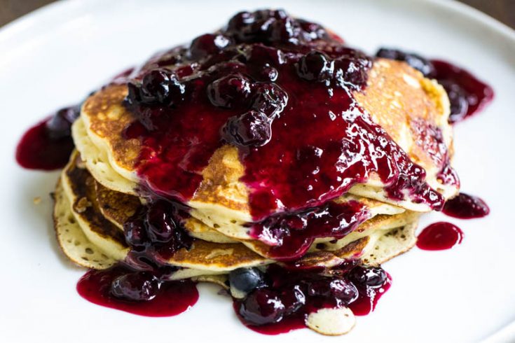 Blueberry Buttermilk Pancakes