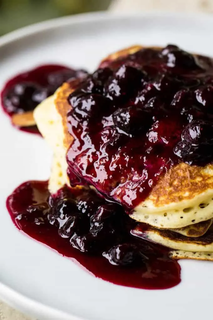 Blueberry Buttermilk Pancakes