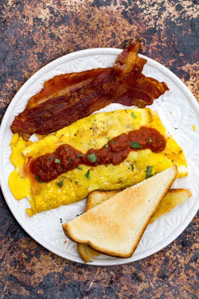 Chorizo Chile Omelet