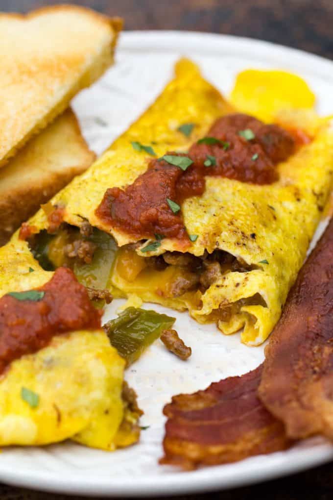 Chorizo Chile Omelet