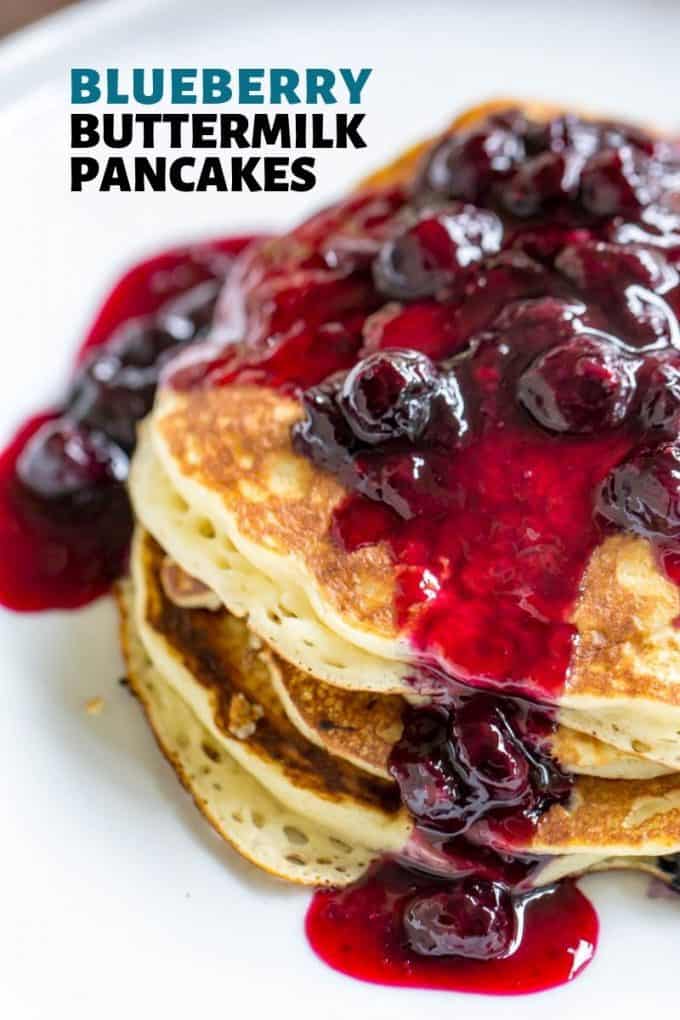 Blueberry Buttermilk Pancakes