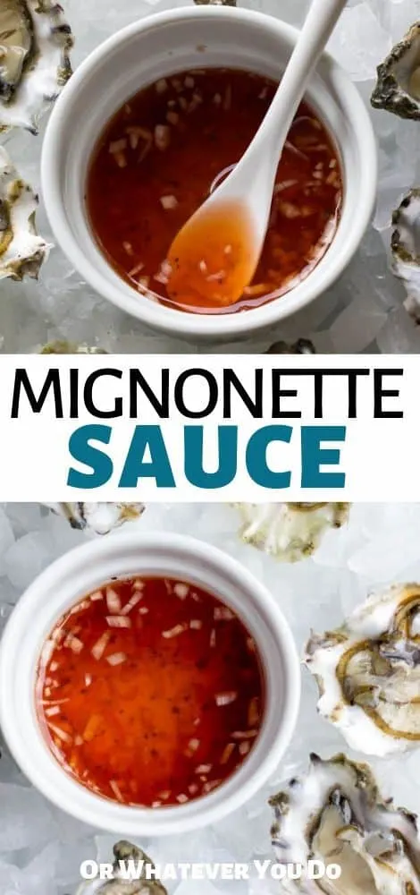 Mignonette Sauce