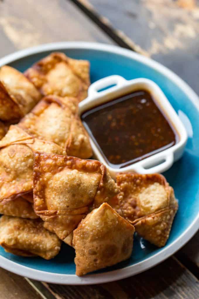 Fried Chinese Chicken Wontons