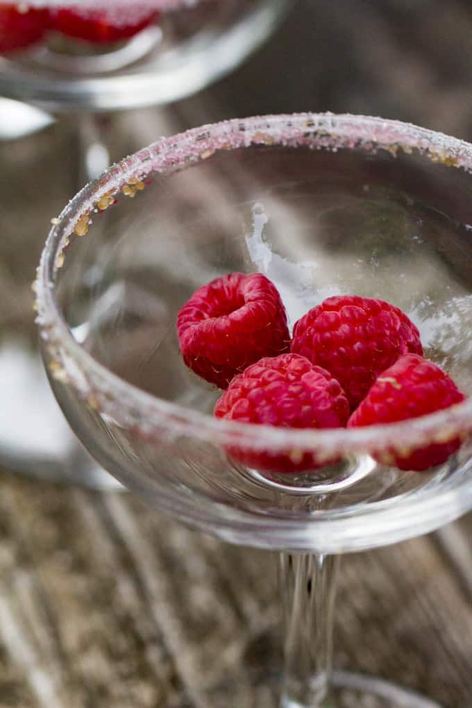 Raspberry Prosecco Cocktail