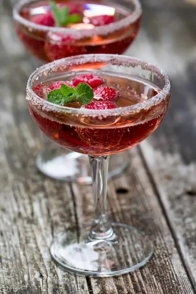 Raspberry Prosecco Cocktail