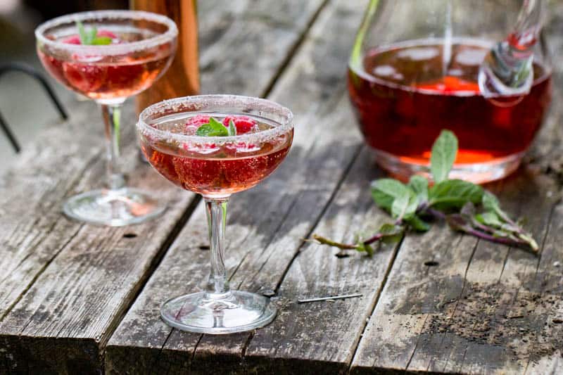 Raspberry Prosecco Cocktail