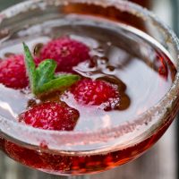 Raspberry Prosecco Cocktail