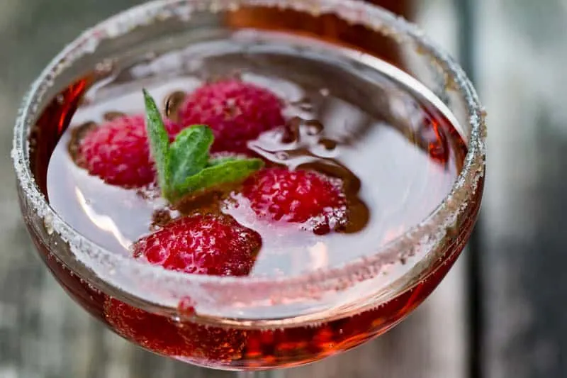 Raspberry Prosecco Cocktail