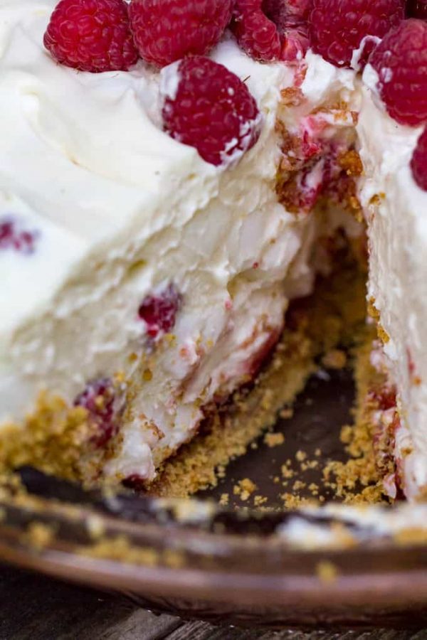 NoBake Raspberry Fluff Pie Easy Summer Dessert