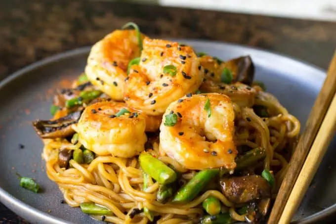 Shrimp Yakisoba