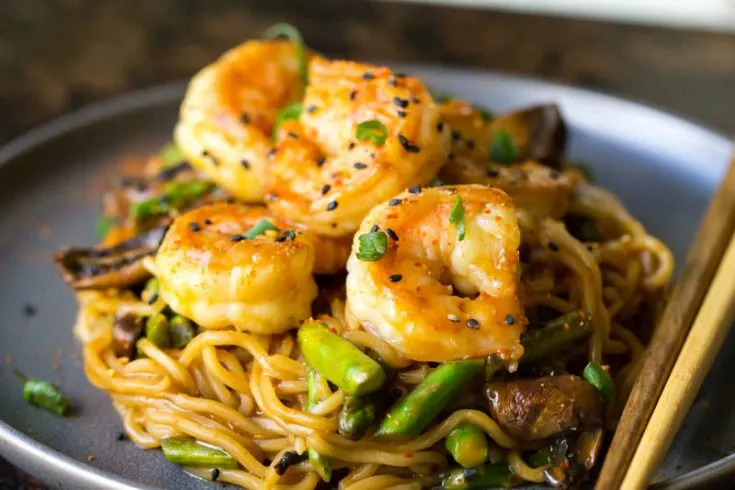 Shrimp Yakisoba