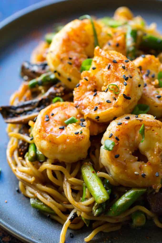 Shrimp Yakisoba Recipe - Or Whatever You Do