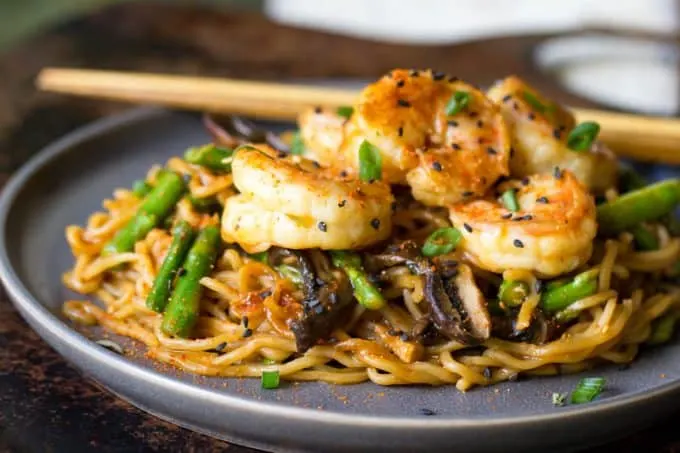 Shrimp Yakisoba