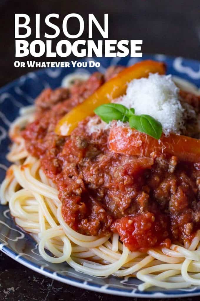 Bison Bolognese