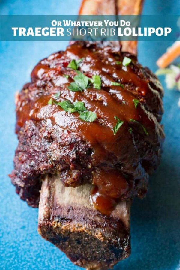 Traeger Grilled Beef Short Rib Lollipop Easy Pellet Grill Short Rib