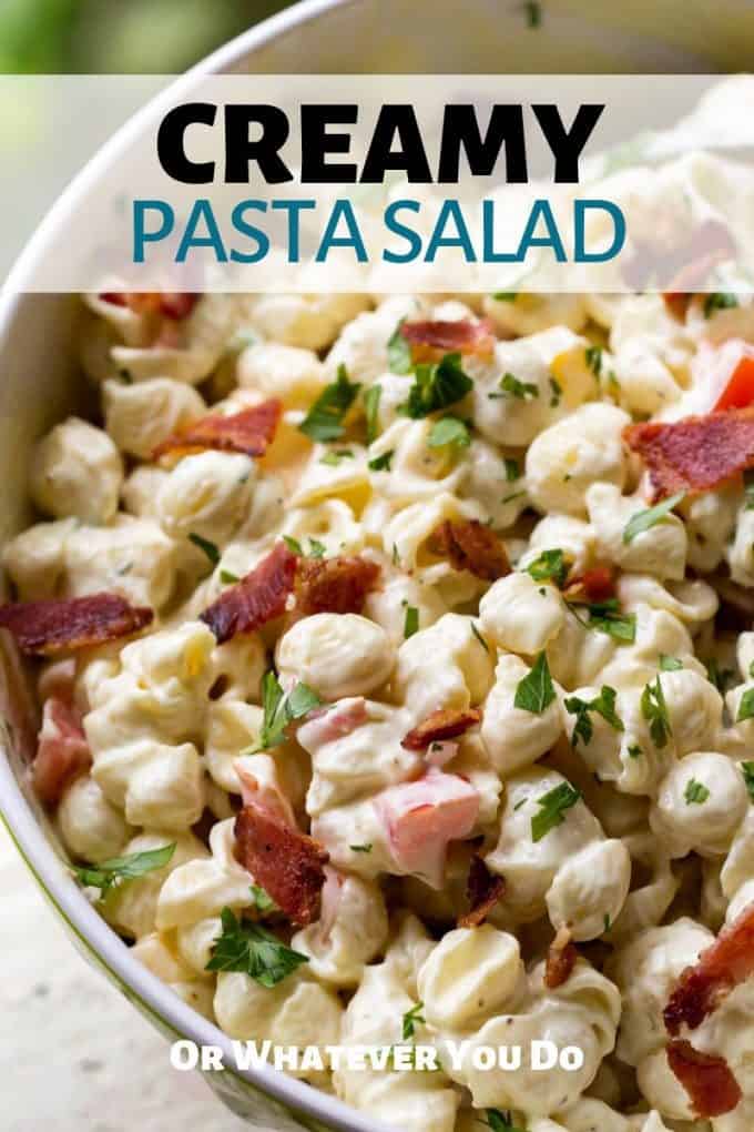 Creamy Pasta Salad Recipe