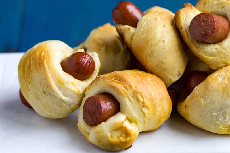 Easy Traeger Pigs in a Blanket Grilled Biscuit Hot Dogs