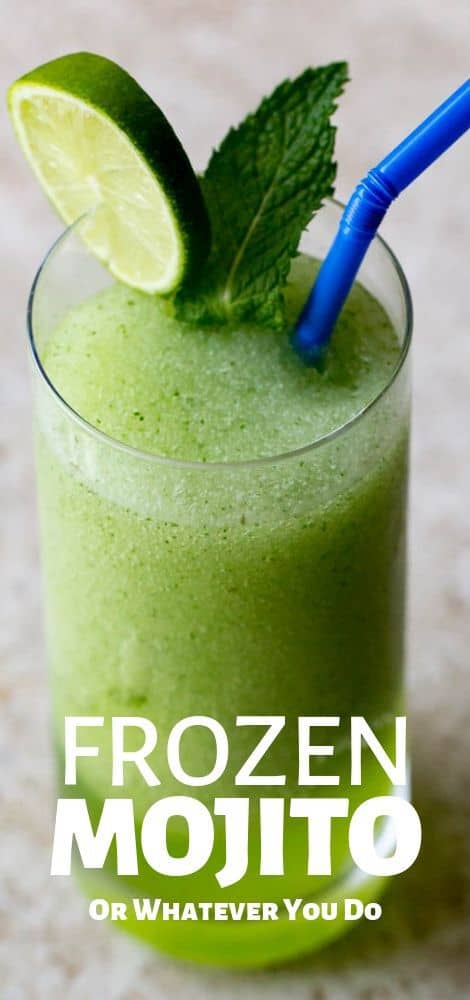 The Best Frozen Mojito Recipe - College Housewife