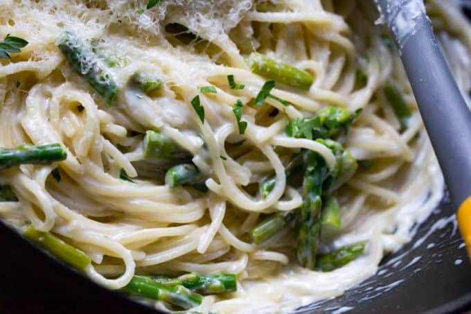 Creamy Parmesan Noodles