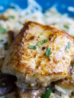 Pan Seared Lingcod