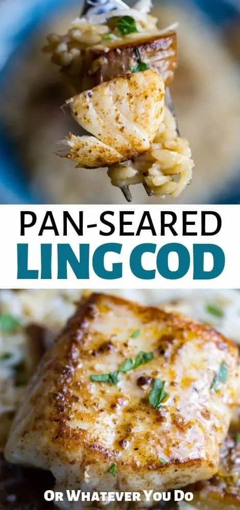 Pan Seared Lingcod