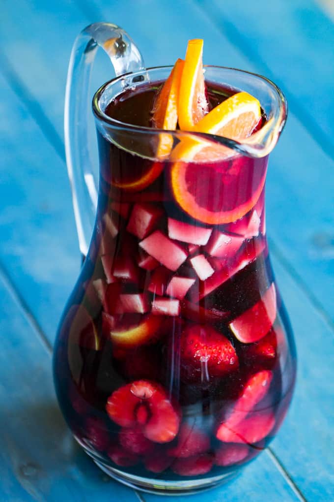 Red Wine Sangria Homemade Red Sangria recipe