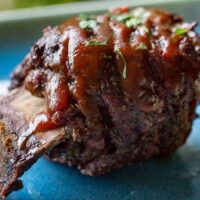 Traeger Beef Short Rib Lollipop