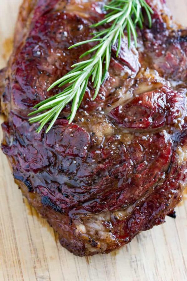 traeger cowboy steak