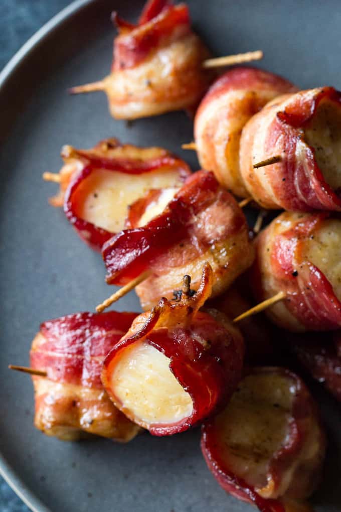 Traeger Bacon Wrapped Scallops