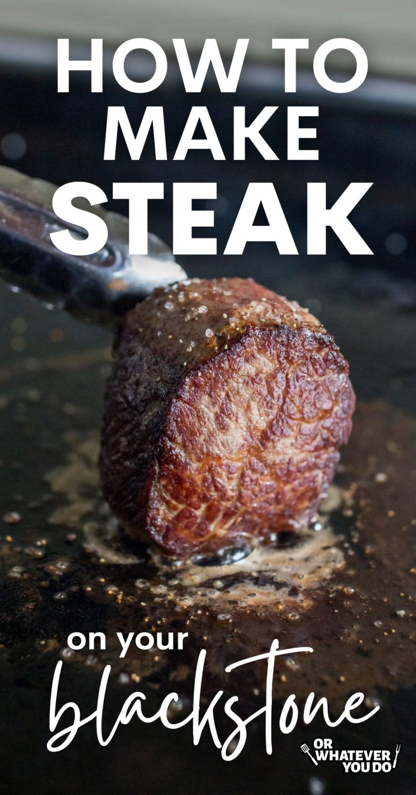 How to Cook a Steak on a Blackstone Griddle 