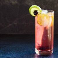 Cherry Gin and Tonic