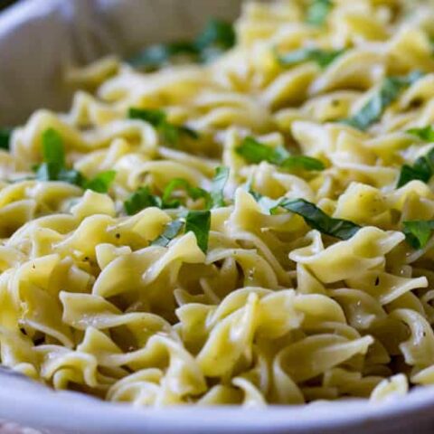 Easy Buttered Noodles