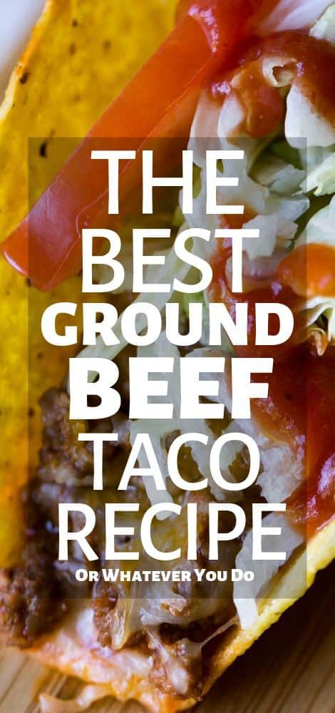 Ground Beef Tacos