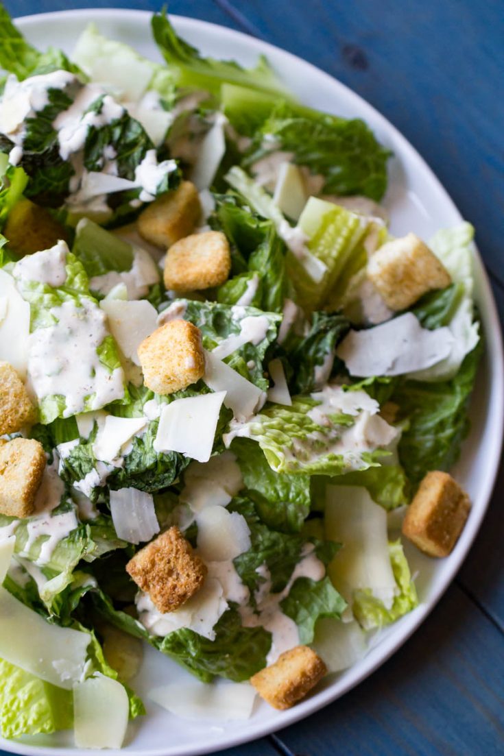 Caesar Salad Recipe Homemade Creamy Caesar