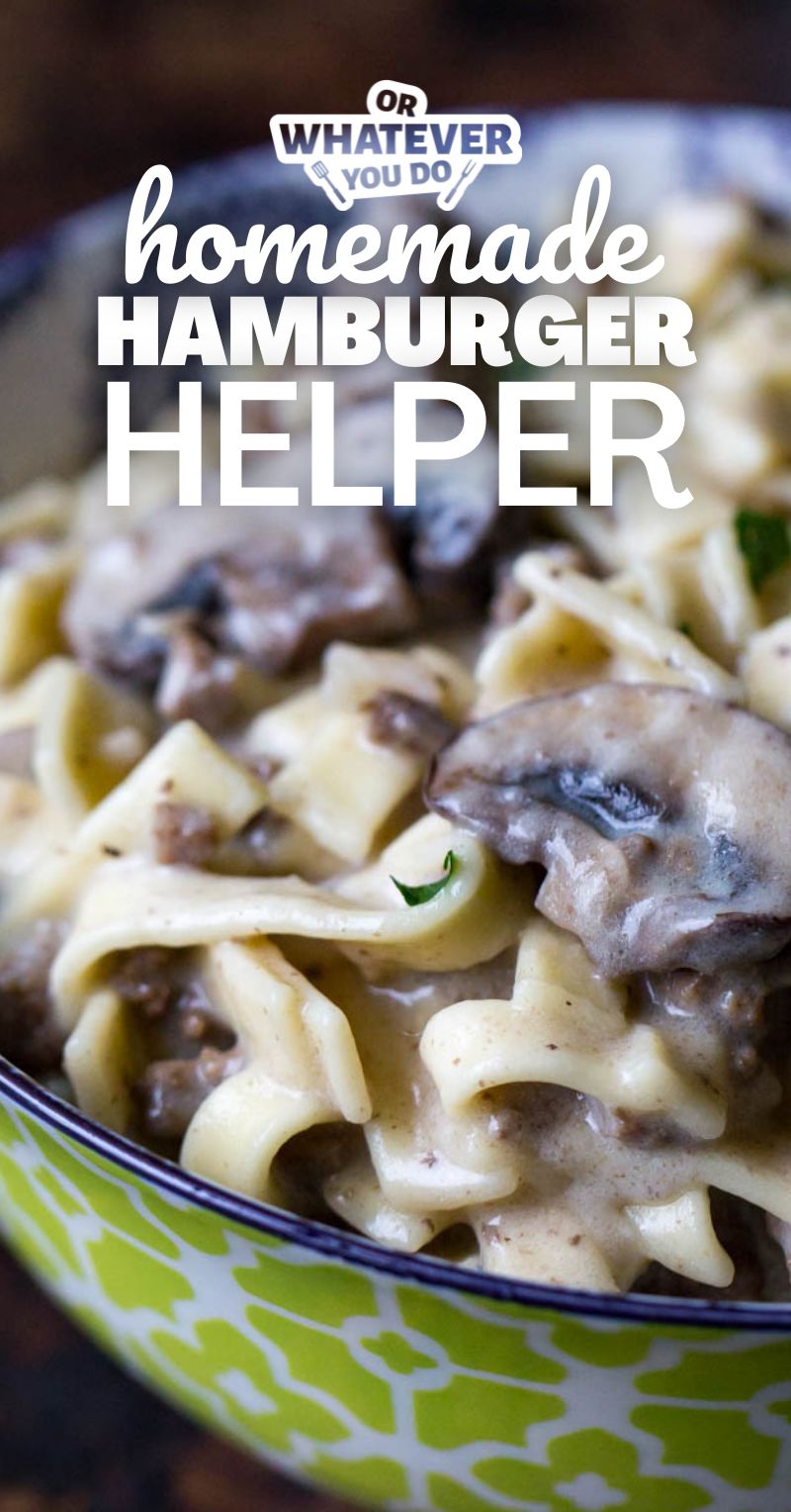 Homemade Hamburger Helper