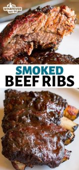Traeger Smoked Beef Ribs - Easy Grilled Beef Ribs for the pellet grill